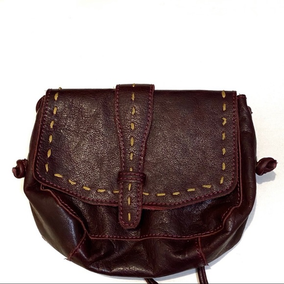 Sorpresa Leather Cross Body Vintage Bag - Picture 2 of 8